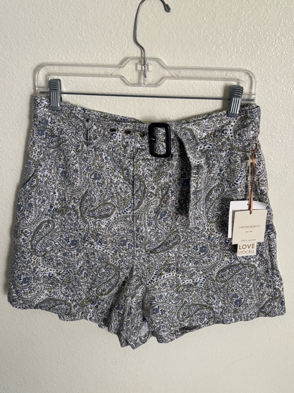 NWT Cynthia Rowley Paisley Print Women’s Shorts Large L